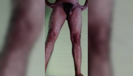 Exercising at Home Naked