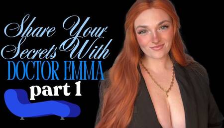 Share Your Secrets with Doctor Emma - Therapy Role Play Blackmail Homewreck Homewrecker Homewrecking Goddess Big Tits Worship Manipulation Roleplay