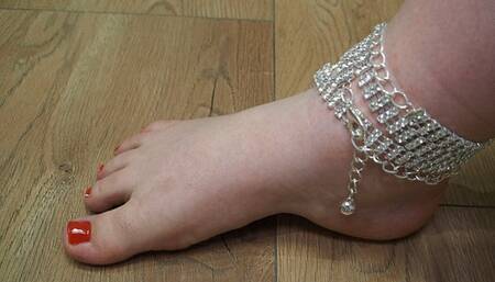 Feet in Silence: A Moment of Worship