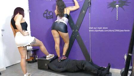 W E LOVE TRAMPLING AND STOMPING YOU TO SHOW THAT WE ARE IN CHARGE AND JUST OBEY US