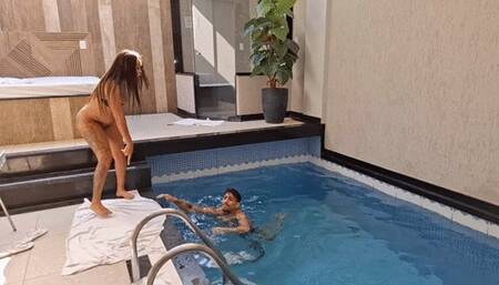 POOL SIDE FART DOMINATION PART 2