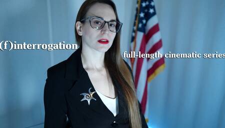 Finterrogation (4K) Full-Lenght Cinematic Series Feature Presentation - Obey Lady Ashley - FinDom Blackmail FemDom Humiliation Brunette Upskirt Ass Worship Cop Drama