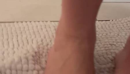 Part 2 getting ready for bed- wet feet