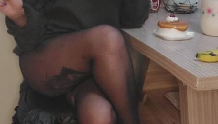 I fill my stomach with food