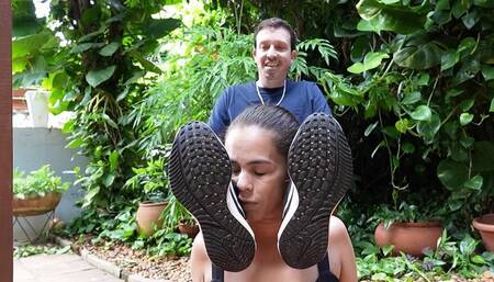 VICTOR - You will be my foot slave today!