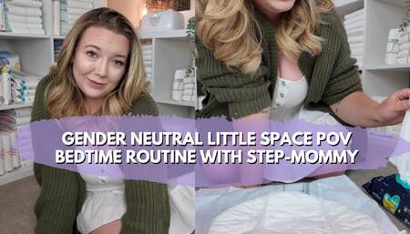 Step-Mommy Bedtime Routine With Diaper Change & Story (Gender Neutral & Little Space Encouragement)