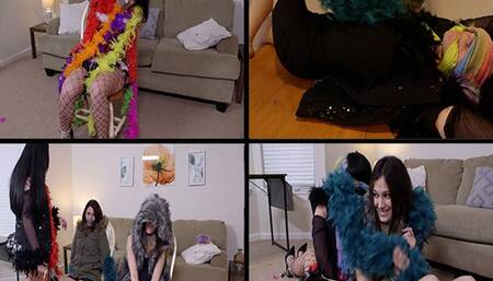 Triple Boa Bondage 4K