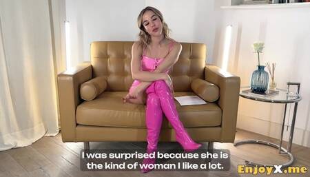 Petite blonde bi-otches share an heavy lezzie session, cumming firm with magic wand - don't miss