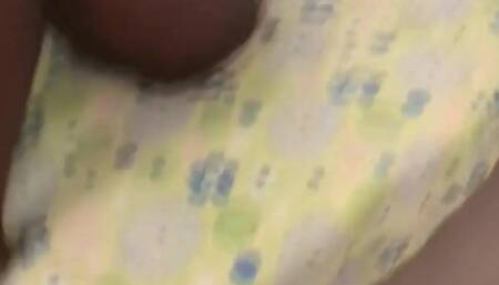 Fancy woman's tit play sex by Young Teenie Blacks