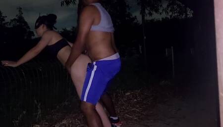 We Went for a Run and Fucked in Public