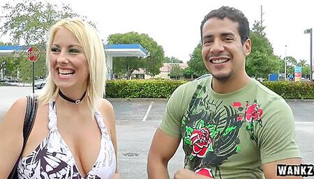Dallas Diamondz Blond Milf Stretched Open Fully