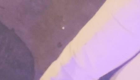 White Thigh Boots Black Tights - Bare Legs a Bare Feet