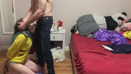 older man ties up and uses teen step NIECE!