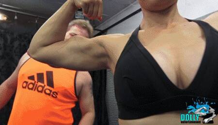 Dolly and Antscha vs Balazs wrestling_Double trouble