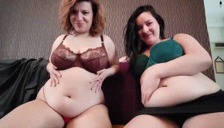 JOI to fat, big bellies