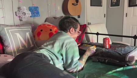 Loud Burping While Playing Video Games