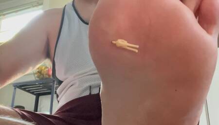 Giant returns from gym to stomp you