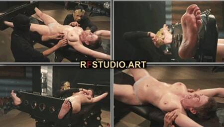 Volchenok - Intense Full Body Tickling in Stocks to Hysteria (HD 720p MP4)