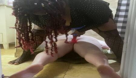 Pee - Goddess MXDominion Covers loser slave in her pee, female domination, mind fuck, female supremacy 1080