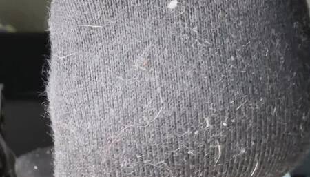 Kneel down and clean my leather boots