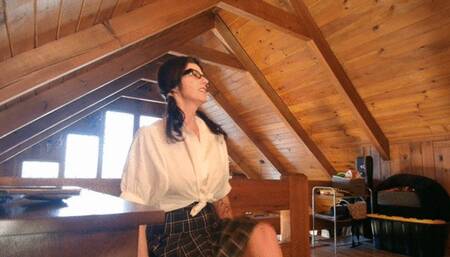 schoolgirl offers BJ for A