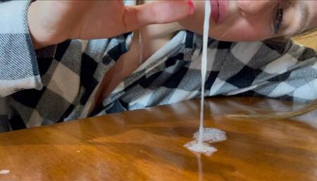 Playing with saliva and phlegm