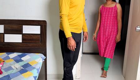 Komal's Maid Sent Her Girl to the Owner of the House