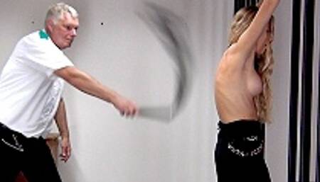 Vicky bare back whip - 3001