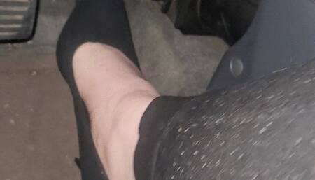 Pedal playing in my 6inch spikes