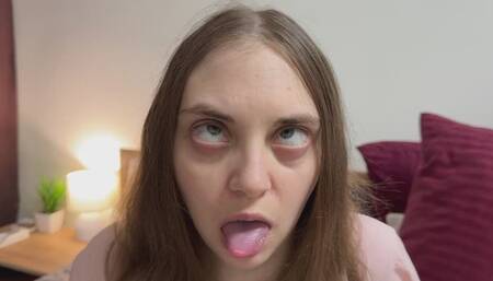 Ahegao Tongue Fetish