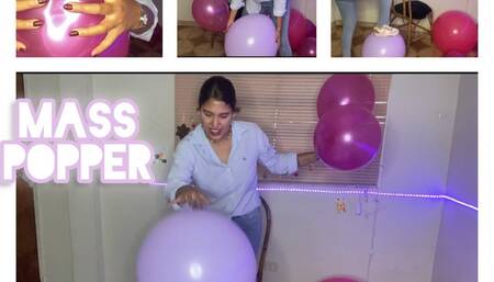 My balloons disappeared very quickly