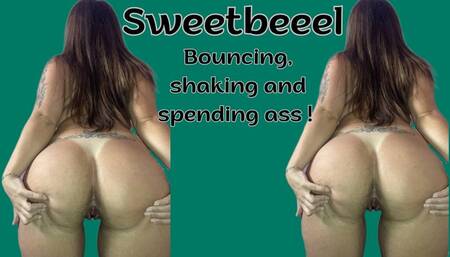 Giganta bouncing shaking and spending her huge sss