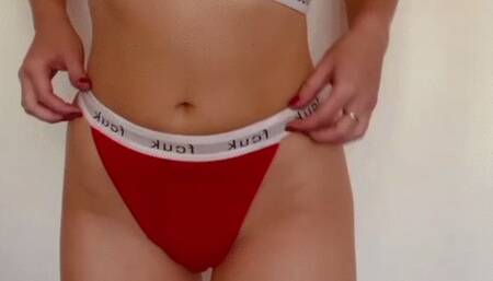 Spreading and Slapping my Ass