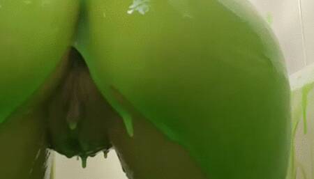 Slime Slow Motion Over Ass 2
