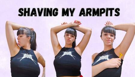 Shaving my armpits