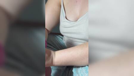 Full Handjob with Latex Gloves and Condom