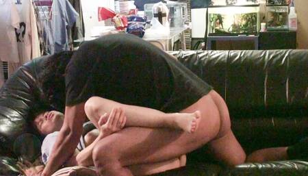 He Impregnated Me After I Squirted in His Black Couch