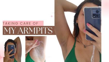 Taking care of my armpits