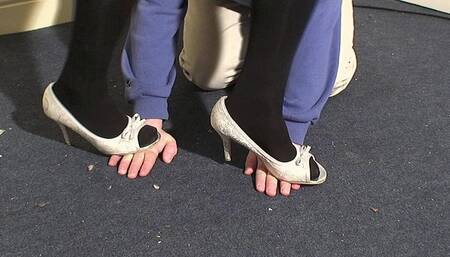 Hannah & Ariana Hand Trampling