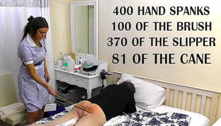 FULL MOVIE Punished and wanked by Nurse for failing to ejaculate Part 3 to 5 - 1920 x 1080p HD MP4