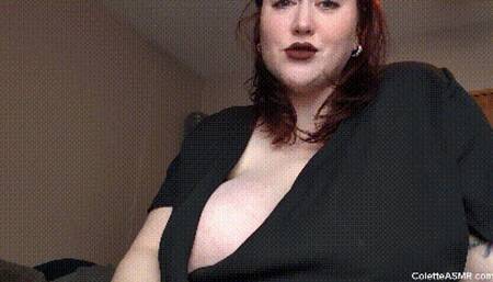 Mommy Dirty Talks and Makes You Cum On Her Big Tits Taboo JOI