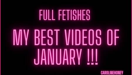 My videos of the month of January ????