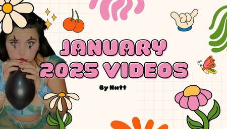 ALL MY VIDEOS OF THE MONTH