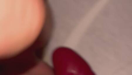 Fucking my fat wet cunt while daddy’s away