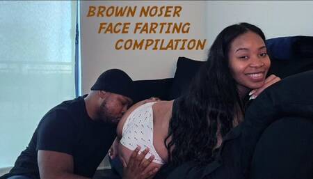 Brown Noser Face Farting Compilation