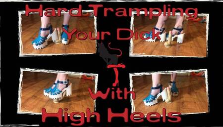 I Hard Trampling Your Dick And Balls With High Heels
