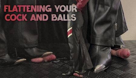 Flattening Your Cock and Balls with my Metal High Heels (Edited Version) - TamyStarly - Cock Balls Crush Trample, Shoejob, CBT, Trampling, Bootjob, Stomping