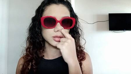 Deep cleaning of my sexy nose