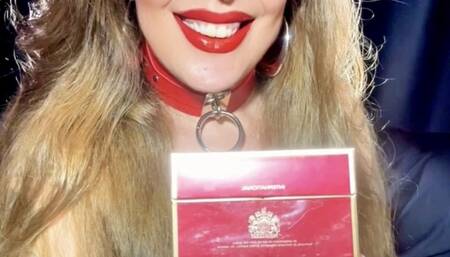 Red, seductive, and in control - The smoke dances, the rings float, and you? Are you ready to be part of this fantasy?