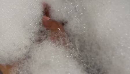 Bathing my giantess feet